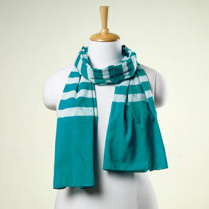 Blue - Hand Batik Printed Cotton Stole