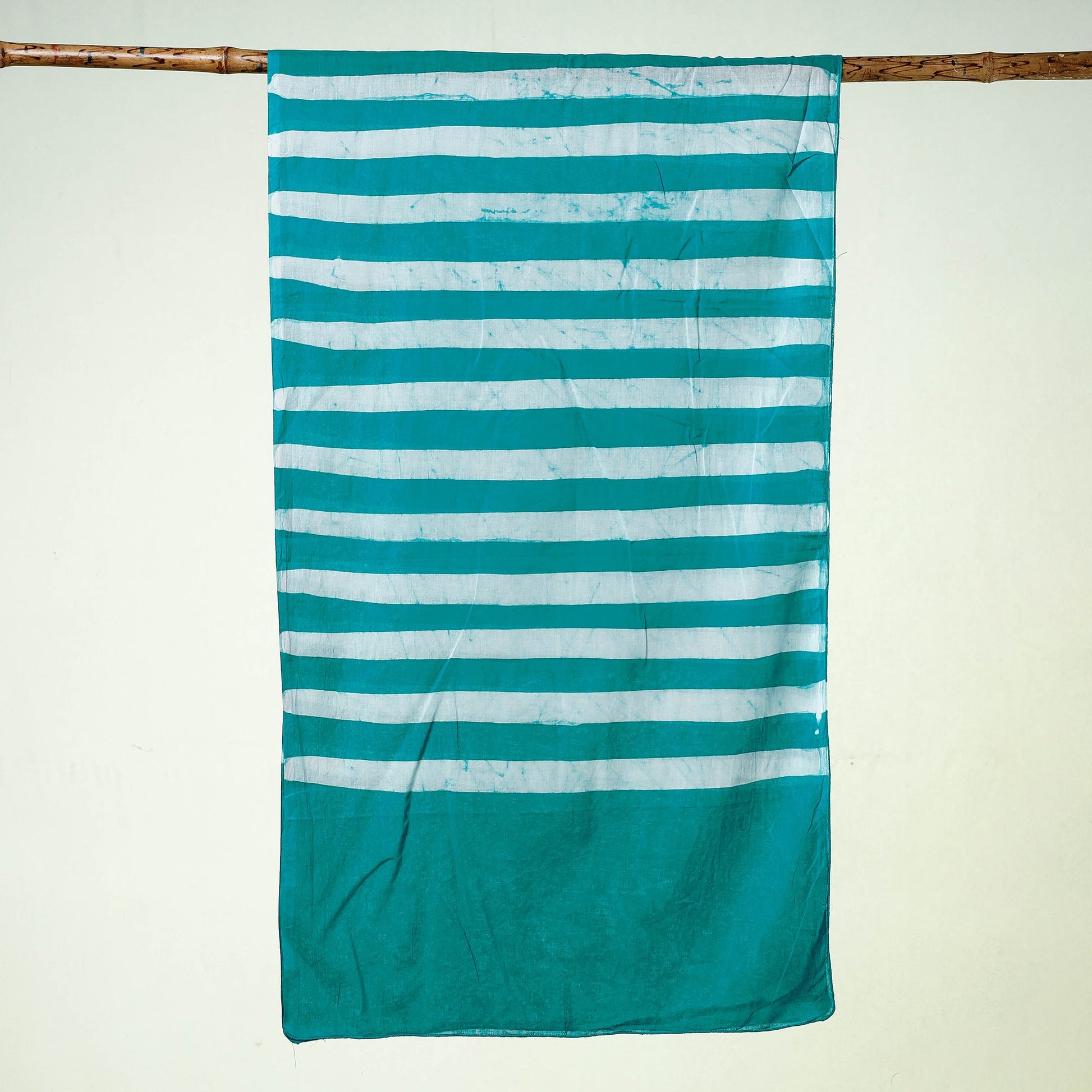Blue - Hand Batik Printed Cotton Stole