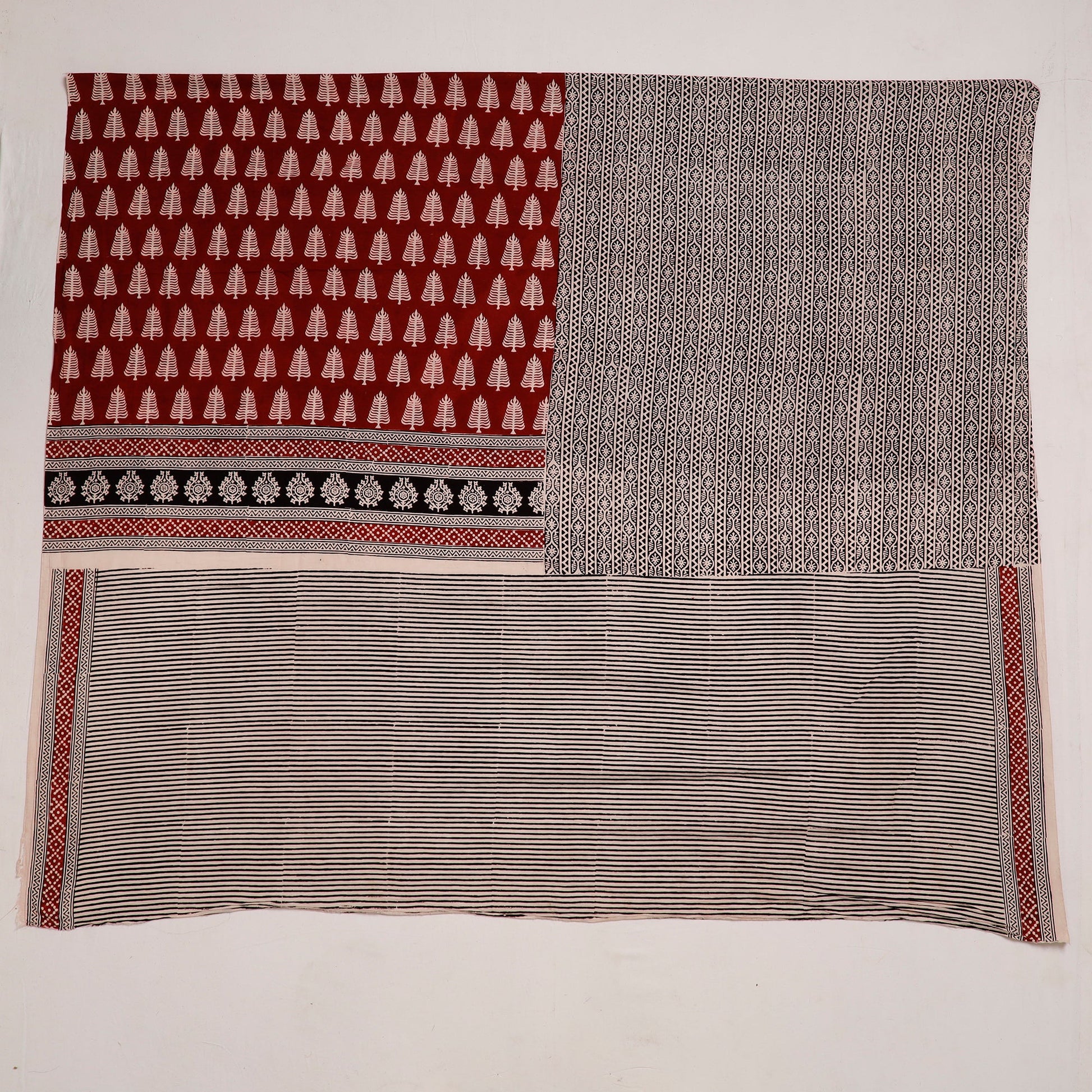Bagh Block Printed Cotton Kurta Material - 2.5 Meter