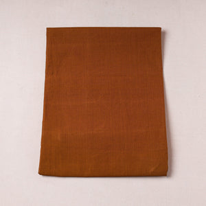 Brown - Mangalagiri Handloom Cotton Precut Fabric - (1 meter)