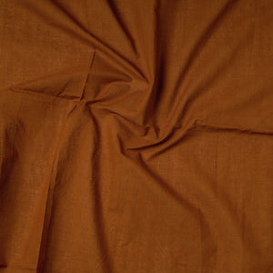 Brown - Mangalagiri Handloom Cotton Precut Fabric - (1 meter)