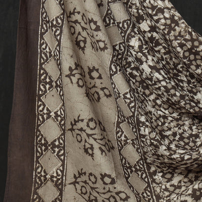 3pc Cotton Block Printed Pipad Dress Material Set