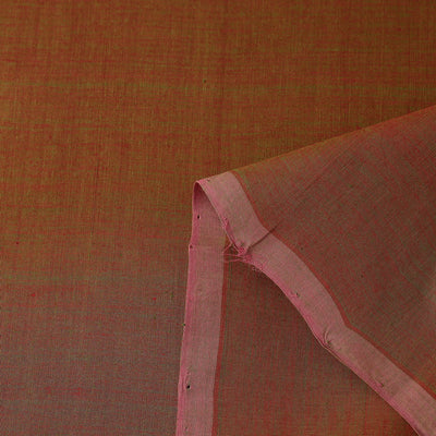 Brown - Original Mangalagiri Handloom Cotton Fabric