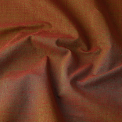 Brown - Original Mangalagiri Handloom Cotton Fabric