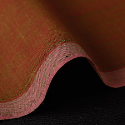 Brown - Original Mangalagiri Handloom Cotton Fabric