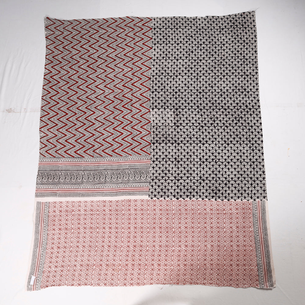 Bagh Block Printed Cotton Kurta Material - 2.5 Meter