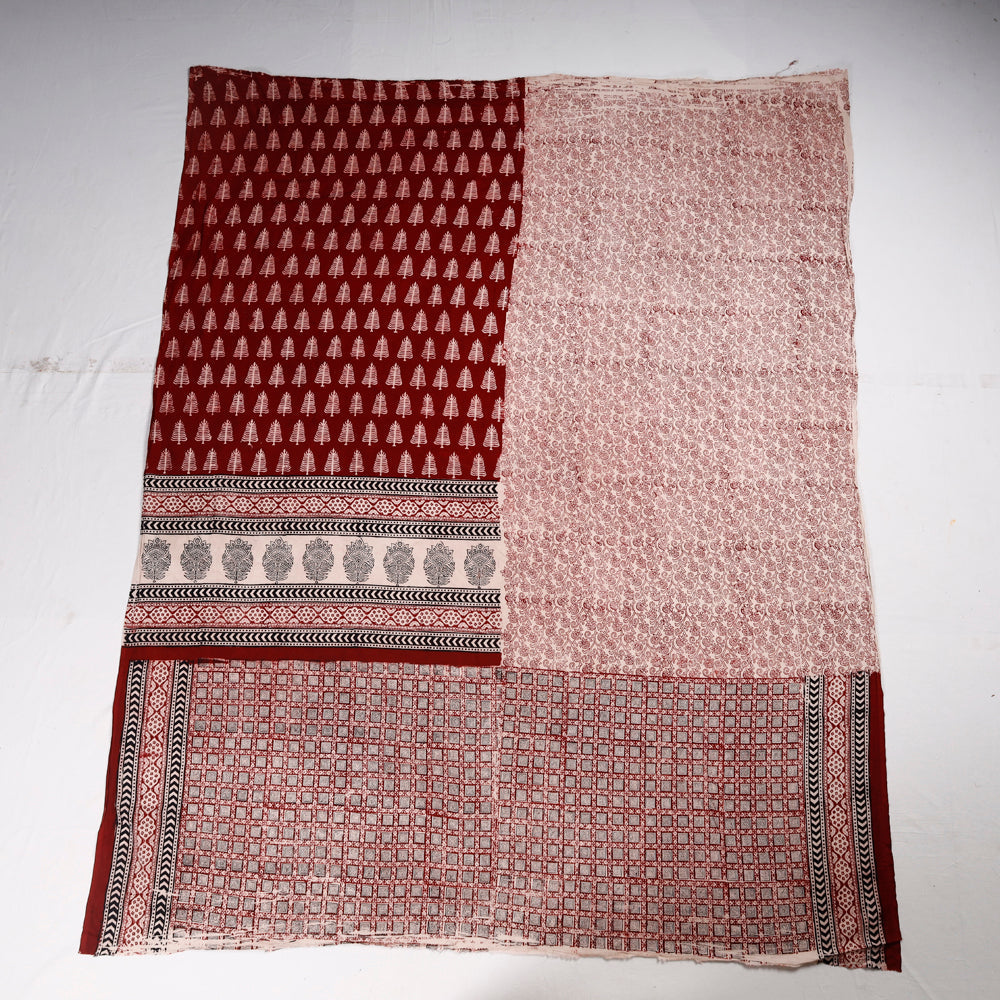 Bagh Block Printed Cotton Kurta Material - 2.5 Meter