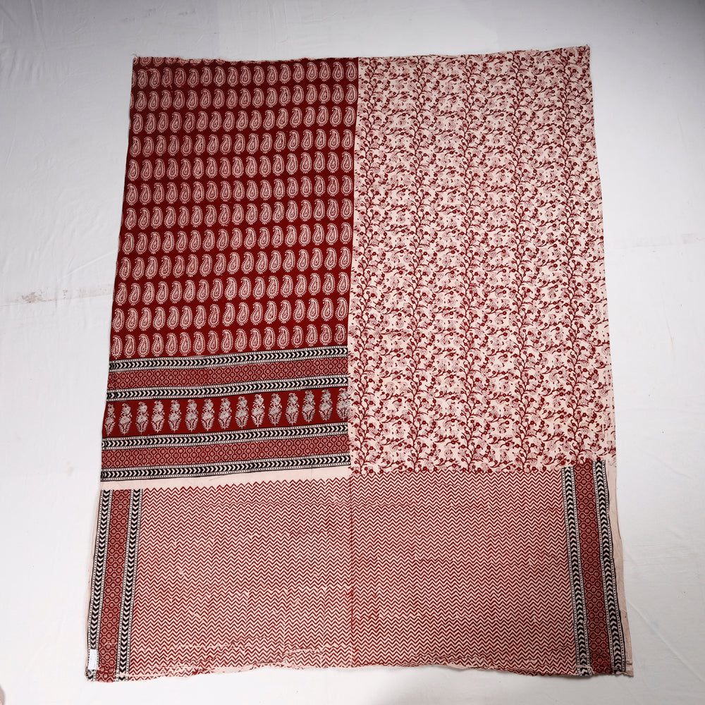 Bagh Block Printed Cotton Kurta Material - 2.5 Meter