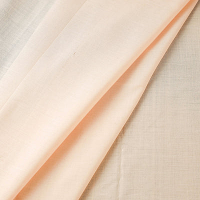Beige - Maheshwari Cotton Handloom Fabric