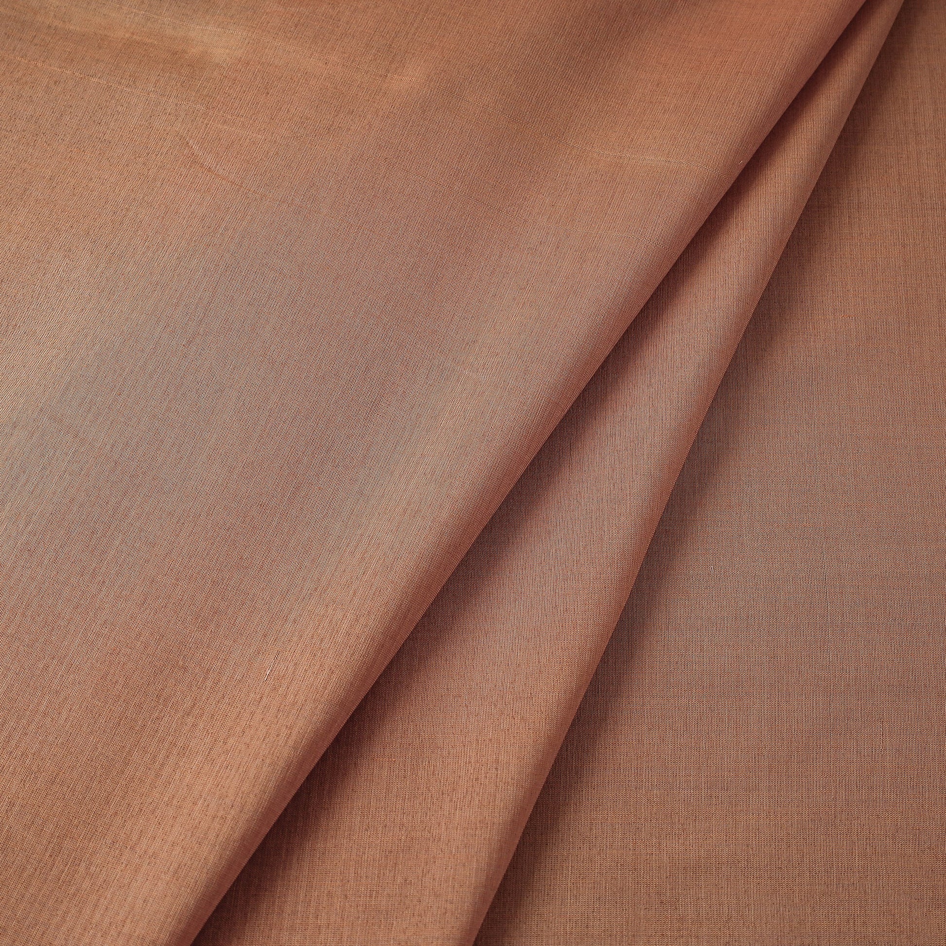 Brown - Maheshwari Cotton Handloom Fabric