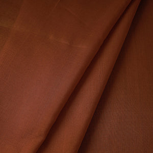 Brown - Maheshwari Silk Cotton Handloom Fabric