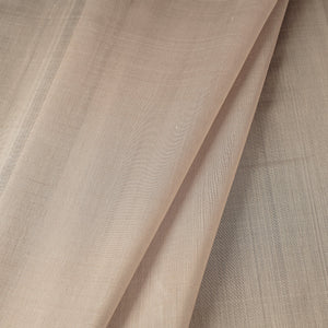 Beige - Maheshwari Silk Cotton Handloom Fabric