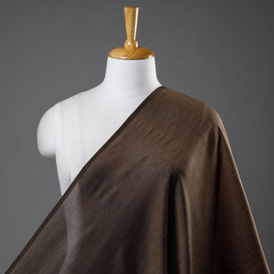 Brown - Maheshwari Cotton Handloom Fabric