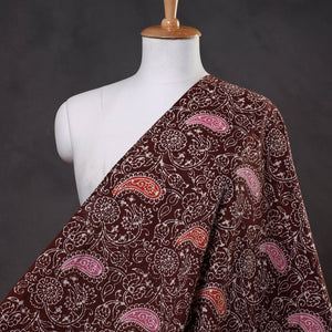 Brown - Indonesian Style Cotton Batik Print Fabric