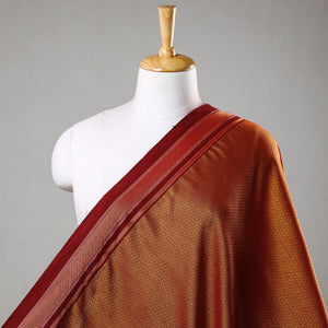 Brown - Karnataka Khun Weave Cotton Fabric