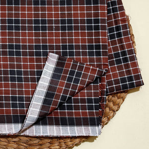 Brown - Calicut Kuriappilly Pure Handloom Cotton Lungi