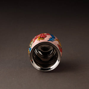 Bengal Patua Handpainted Stainless Steel Lota / Kalash / Container