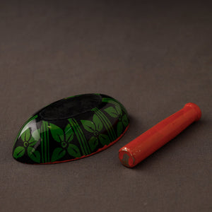 Bengal Patua Handpainted Mortar and Pestle Set 03