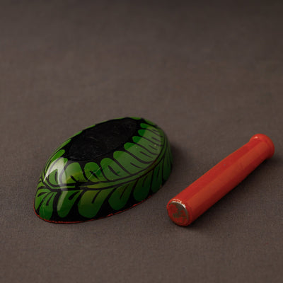 Bengal Patua Handpainted Mortar and Pestle Set 01