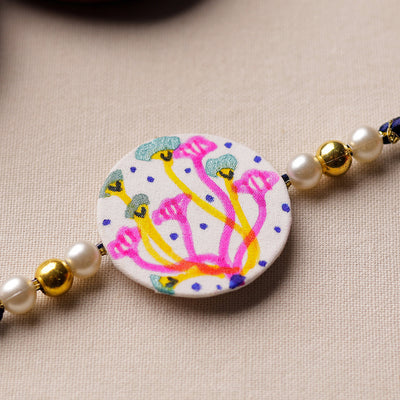 Bishnupur Handpainted Fabric Rakhi 15