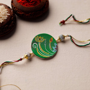 Bishnupur Handpainted Fabric Rakhi 11