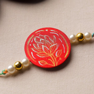 Bishnupur Handpainted Fabric Rakhi 10