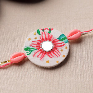 Bishnupur Handpainted Fabric Rakhi 08