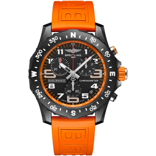 Breitling Endurance Pro Black Dial Men 44mm