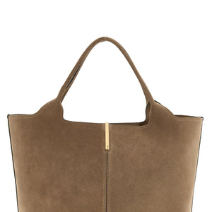 Tod's Small To Medium Suede Shopping Bag