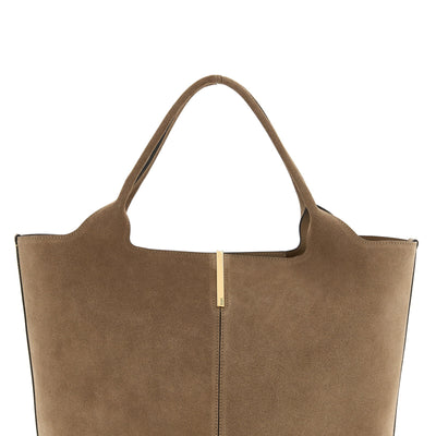 Tod's Small To Medium Suede Shopping Bag