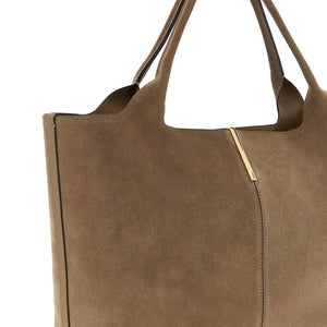 Tod's Small To Medium Suede Shopping Bag