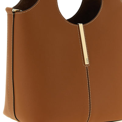 Tod's Mini Metal Plate Shopping Bag