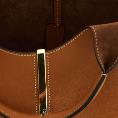 Tod's Mini Metal Plate Shopping Bag
