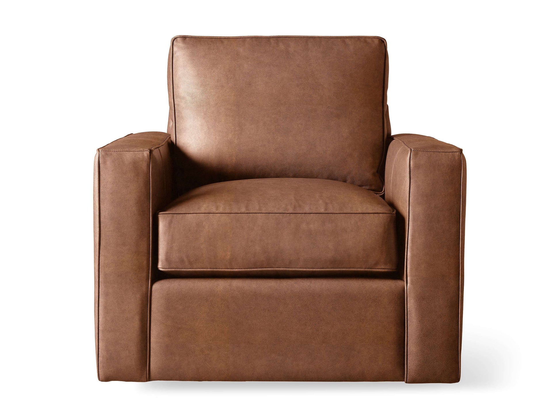 Filmore Leather Swivel Chair