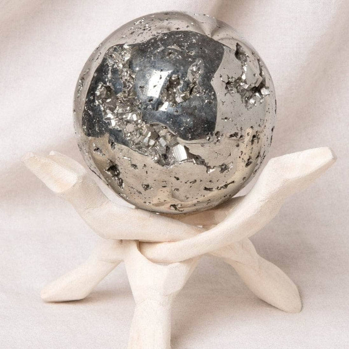 Natural Pyrite Sphere - AAA Premium Quality