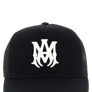 Amiri Ma Logo Trucker Hat With Mesh