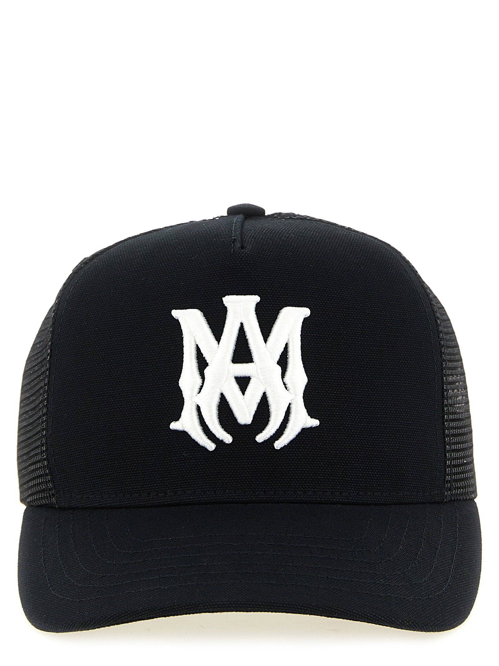 Amiri Ma Logo Trucker Hat With Mesh