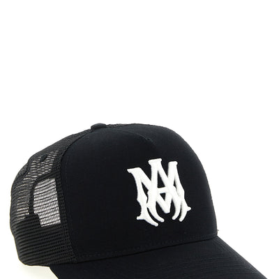 Amiri Ma Logo Trucker Hat With Mesh