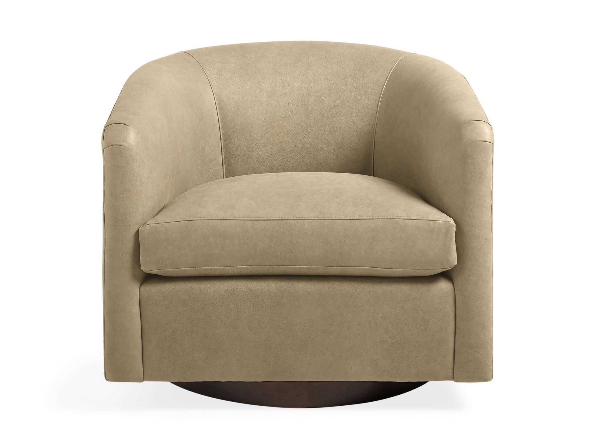Bowan Leather Swivel Chair