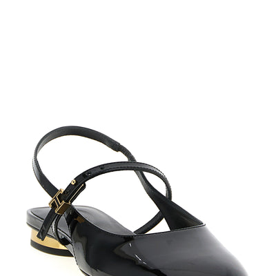 Tod's Mary Jane Patent Ballet Flats