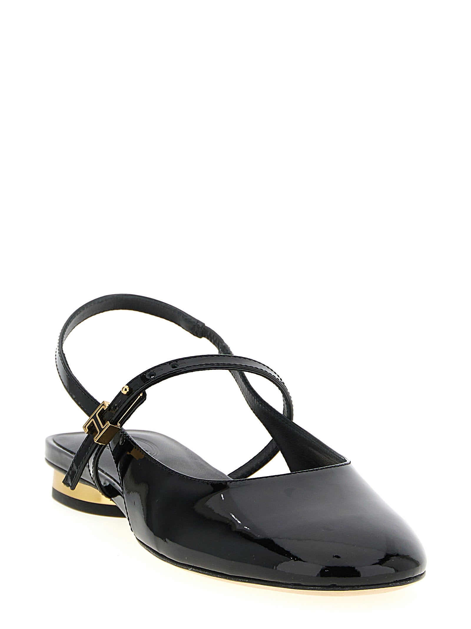 Tod's Mary Jane Patent Ballet Flats
