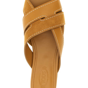 Tod's Suede Leather Sandals