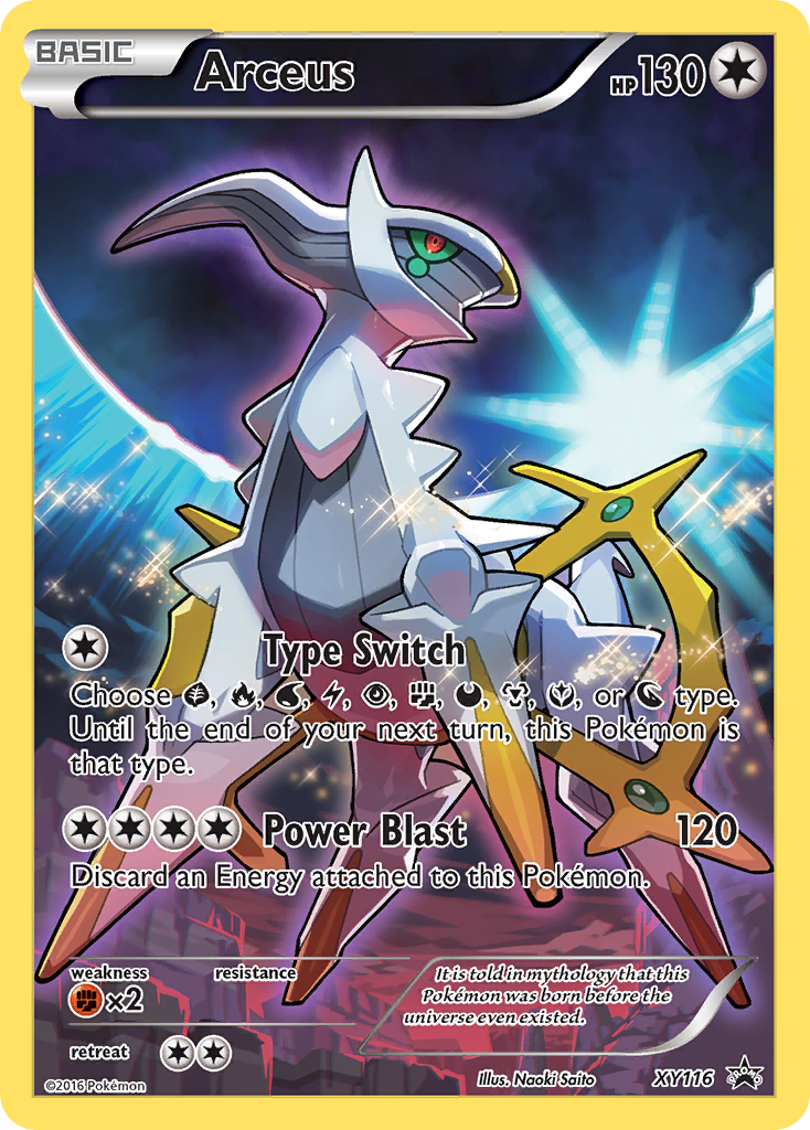 Arceus - XY116 - Promo