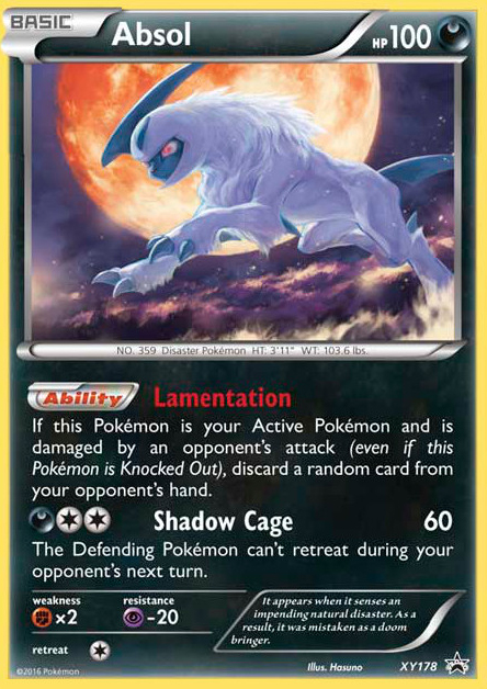 Absol - XY178 - Promo