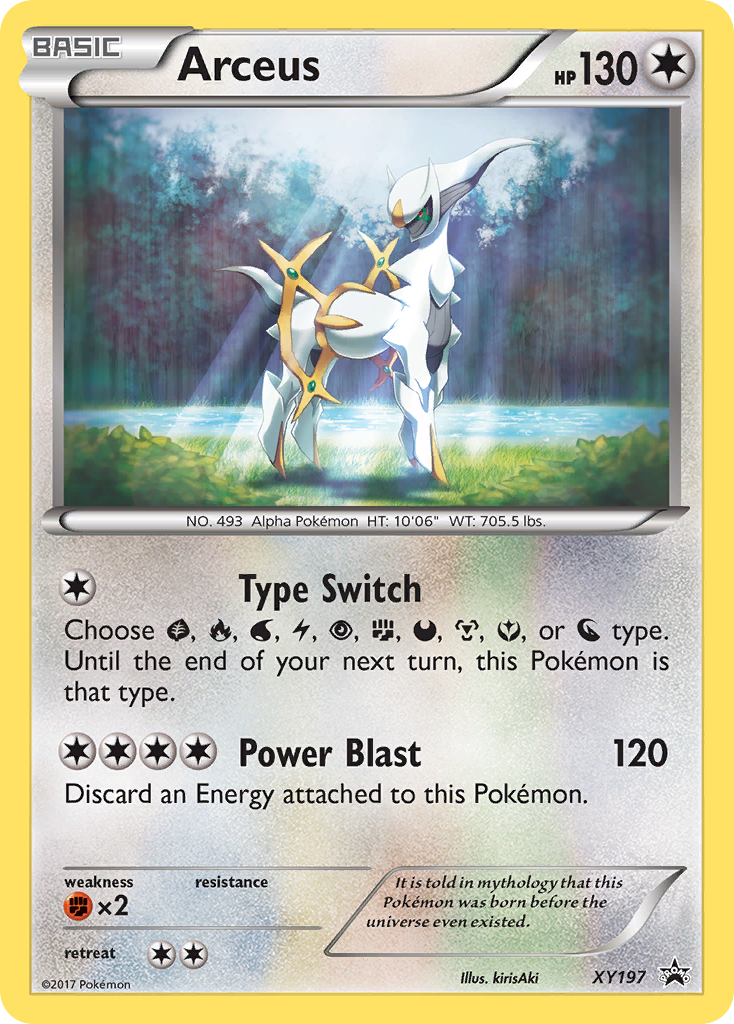 Arceus - XY197 - Promo