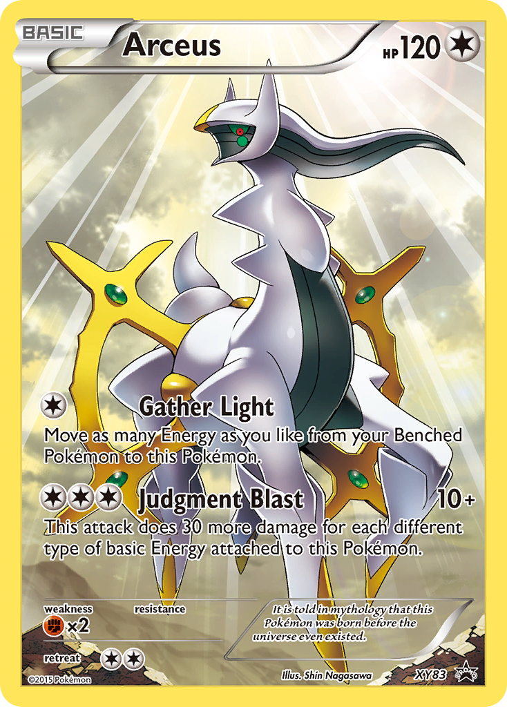 Arceus - XY83 - Promo