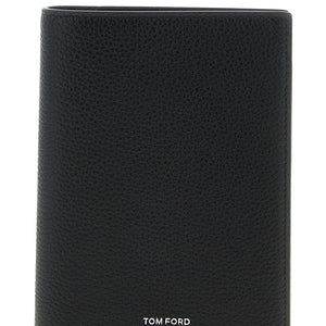 Tom Ford Hammered Leather Passport Holder