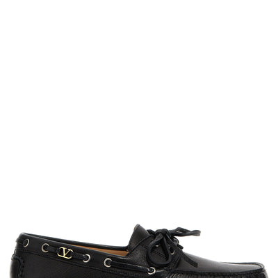 Valentino Garavani Driver Fastaway Loafers