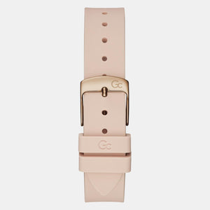 CableBijou Women Quartz White Dial Analog Silicone Watch Y56005L1MF