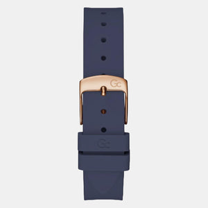 CableBijou Women Quartz Blue Dial Analog Silicone Watch Y56008L7MF